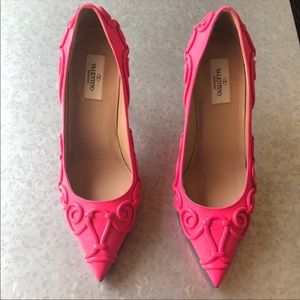 Valentino Hot Pink Heels